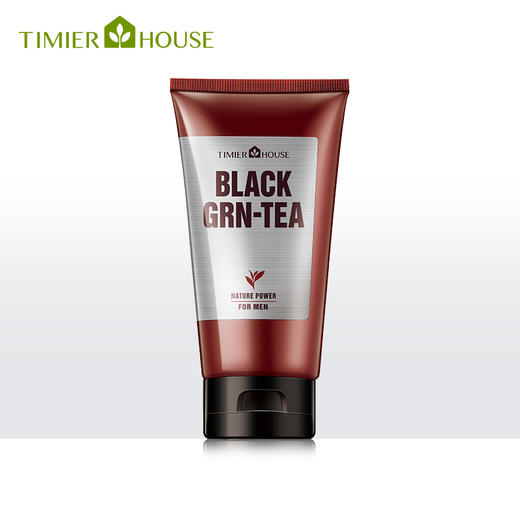 婷美小屋黑绿茶男士控油洁面膏150g 商品图1