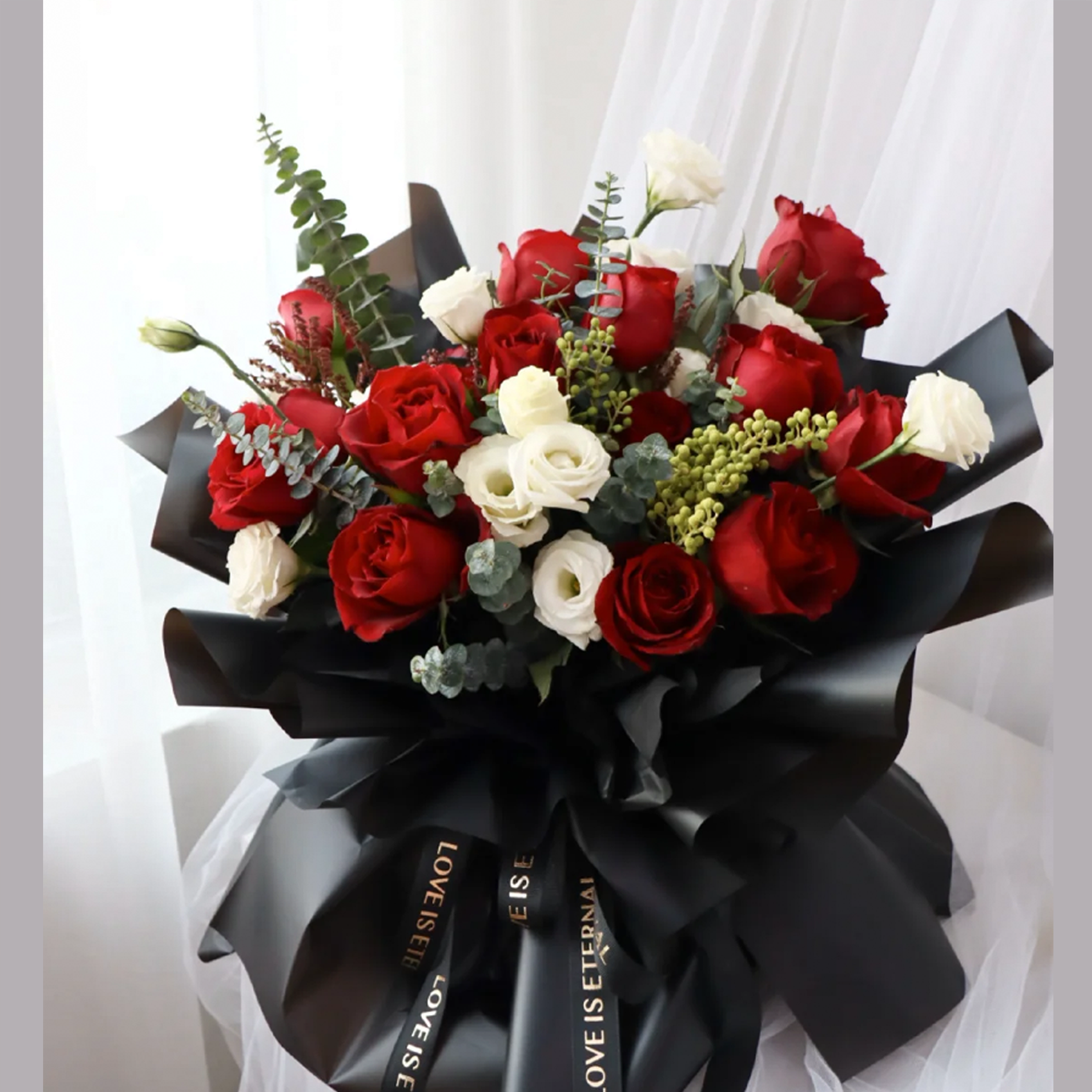 《蜜糖》.19朵红玫瑰花束