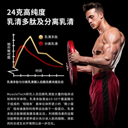 Muscletech肌肉科技 正氮蛋白粉 /2磅/4.4磅/8磅 商品图5