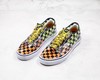 万斯Vans 透明 棋盘格子 双层 橙黄绿色 Old Skool   🌵Size ：35--44 商品缩略图2