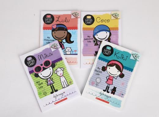 AR 3.9 莲花巷 LOTUS LANE 4册 640L  学乐大树系列 Branches 进口英文原版 儿童桥梁书章节书（配音频） 商品图1