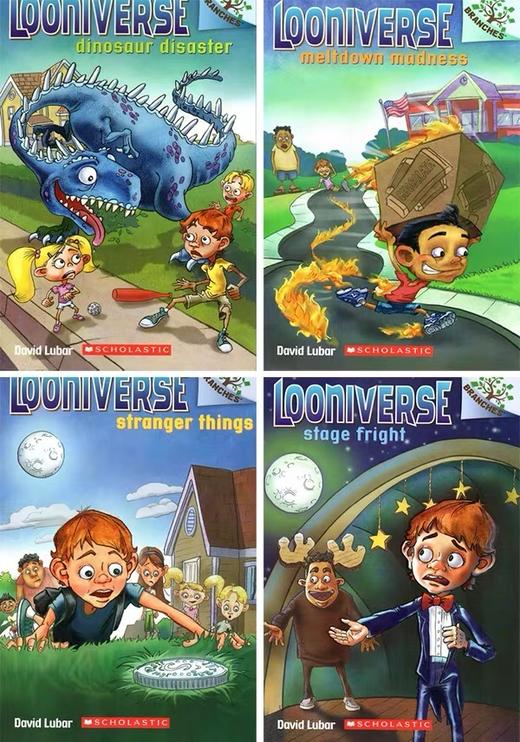 AR 3.4 怪诞世界 Looniverse 4册 学乐大树系列  桥梁章节书 商品图1