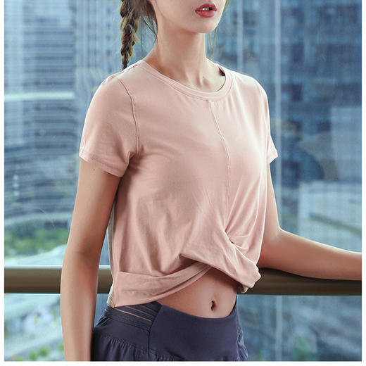 裁缝学苑 AG41女士健身上衣短袖罩衫瑜伽服服装纸样裁剪图纸 商品图2