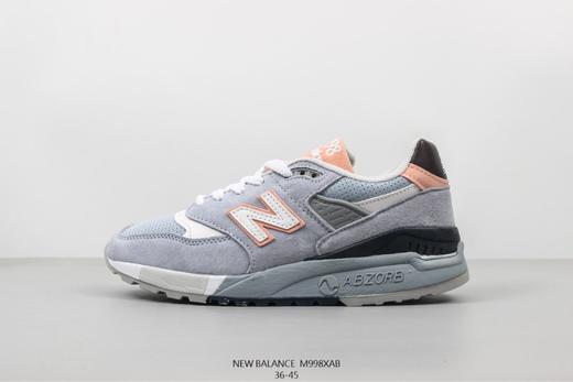 New Balance 新百伦 美产NB998 猪八 复古休闲运动跑鞋 商品图11