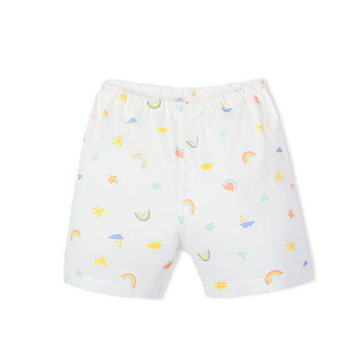 小米米新款男宝宝裤子夏季儿童短裤透气阔裆婴儿休闲七分裤MIM-YU20915 商品图1