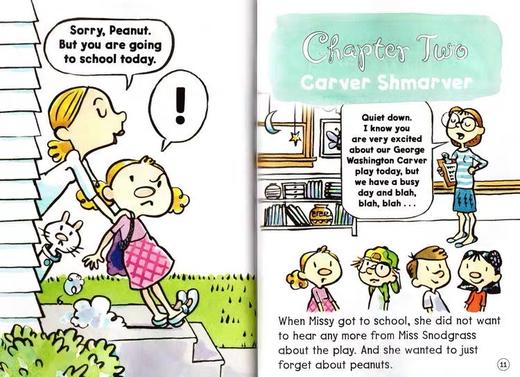 AR  2.6 赠音频  Missy's Super Duper Royal Deluxe  米西超豪华4册 学乐大树Branches系列儿童桥梁章节书 商品图3