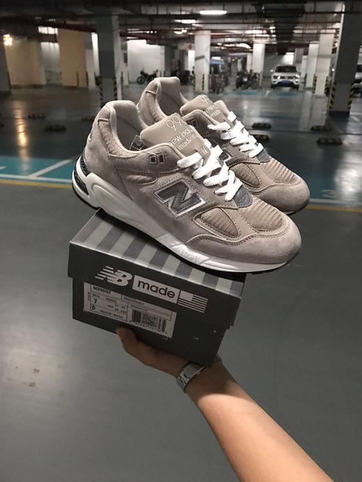 New Balance M990N2 美产990V2余文乐联名新灰色男跑步鞋 商品图2