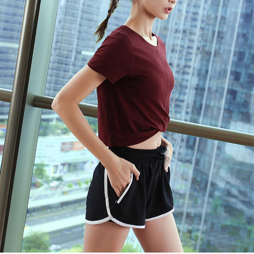 裁缝学苑 AG41女士健身上衣短袖罩衫瑜伽服服装纸样裁剪图纸 商品图3