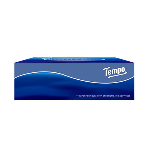 得宝（Tempo） 纸巾盒装抽纸3层90抽4盒 硬盒抽纸餐巾纸盒装 商品图4