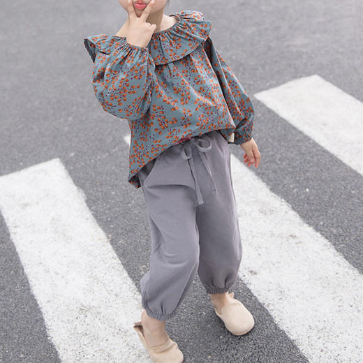 裁缝学苑 TG41女童春季韩版洋气童装上衣长短袖服装纸样裁剪图纸 商品图4