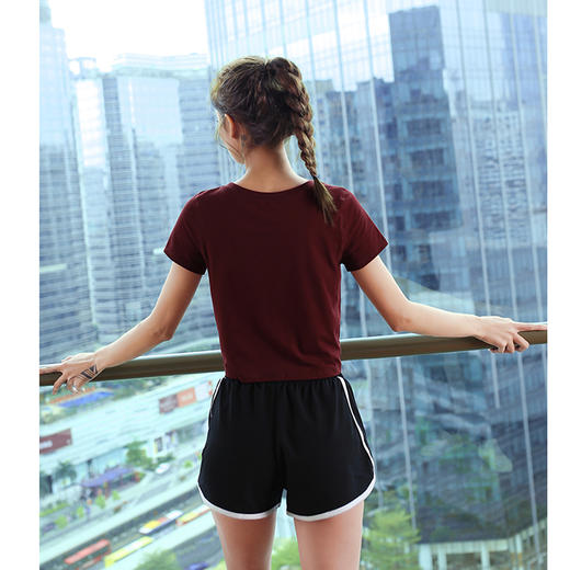 裁缝学苑 AG41女士健身上衣短袖罩衫瑜伽服服装纸样裁剪图纸 商品图4
