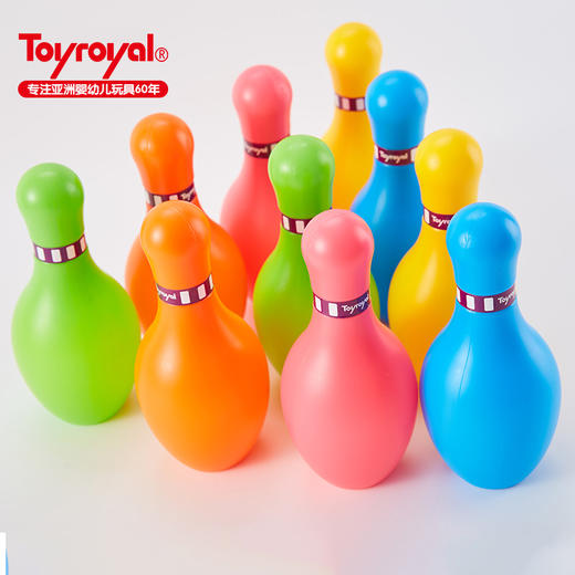 Toyroyal日本皇室玩具 儿童高尔夫保龄球玩具套装宝宝室内幼儿园 商品图1