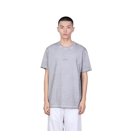 NINEWAY九平道 013T42 高街炒花色水洗做旧男短T恤工装半袖 商品图2