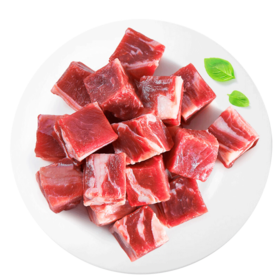 原切牛尾1斤+原切牛腩1斤+黑虎虾400g组合装
