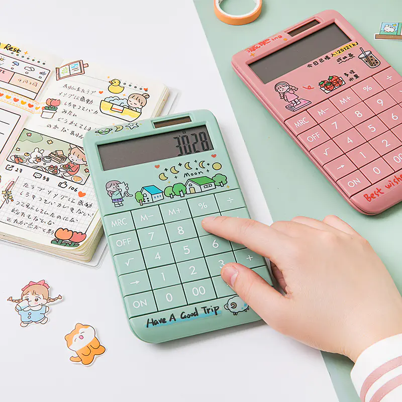 三年二班便携式太阳能科学计算器时尚学生用考试会计专用计算机 三年二班便携式太阳能科学计算器时尚学生用考试会计专用计算机
