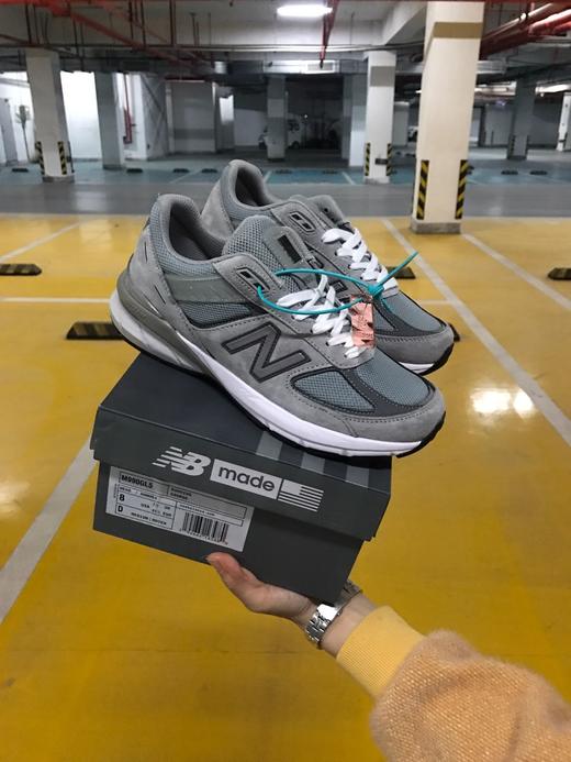 新百伦New Balance in USA M990v5 代系列 美产血统复古运动跑步鞋 进口原版皮猪八 商品图3
