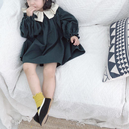 裁缝学苑 TG45女童泡泡袖连衣裙娃娃衫裙子服装纸样裁剪图 商品图3