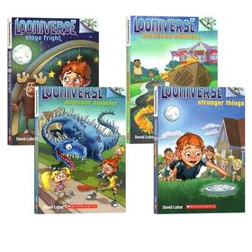 AR 3.4 怪诞世界 Looniverse 4册 学乐大树系列  桥梁章节书