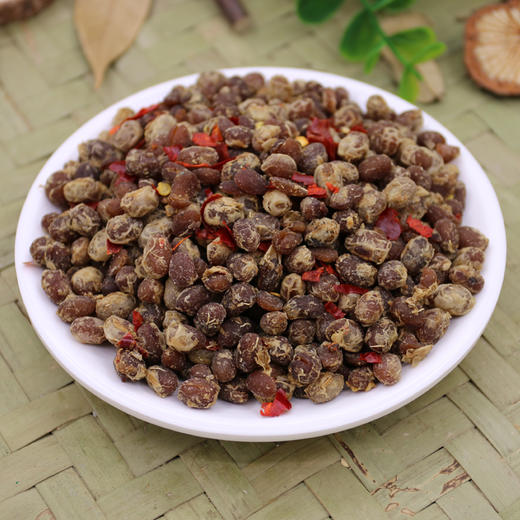 湖北恩施特产干豆豉农家风味豆豉传统手工辣椒土家腌菜酱菜下饭500g1