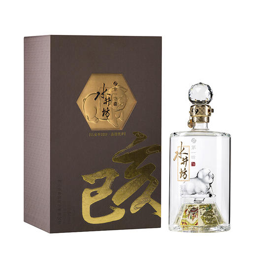 【推荐】水井坊 晶猪贺岁2019 54度800ml单瓶装 商品图0