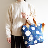 HUGOJIRO横版手提斜挎包插画波点飞鸟 商品缩略图1