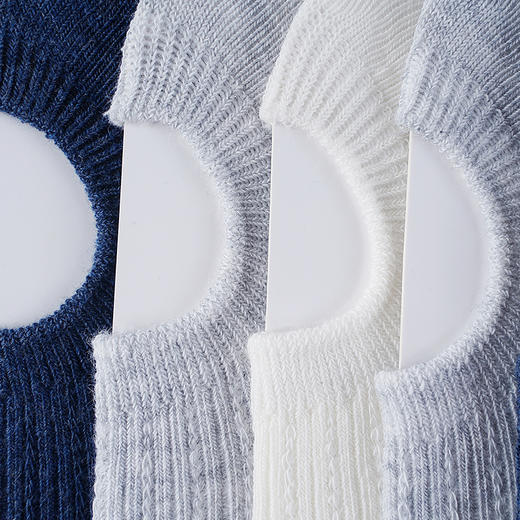 【女袜】纯棉双针低帮船袜（3双） 商品图1