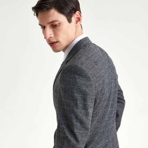 【特价】柒牌男装套西休闲商务西服套装秋冬新品男士正装时尚	117C71050 商品图2