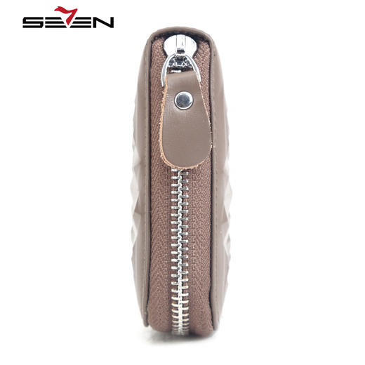 柒牌男装配饰钱包商务休闲纯色钱包男士钱夹简约卡包	113P90180 商品图2