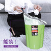 E洁自动收口垃圾袋能装约22斤/不易穿漏/不脏手 提绳塑料袋垃圾袋 商品缩略图1