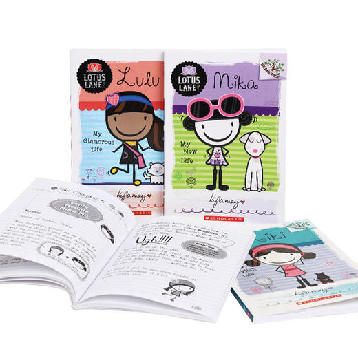 AR 3.9 莲花巷 LOTUS LANE 4册 640L  学乐大树系列 Branches 进口英文原版 儿童桥梁书章节书（配音频） 商品图2