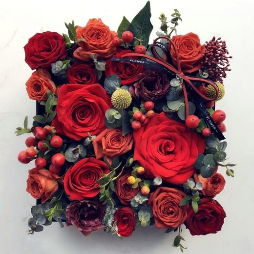 《相思》玫瑰花盒 商品图0