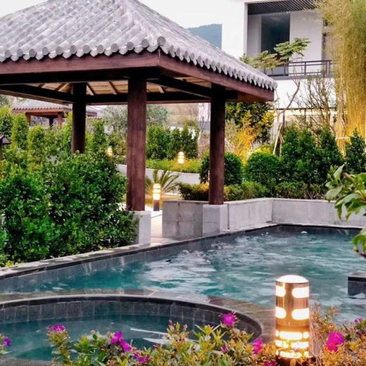 ￥580起入住韶关丰源温泉酒店1间1晚|含自助早餐+体验两大真温泉+徽派别墅+1.3公里网红威尼斯泳道+彩虹滑道！粤北网红打卡新地标，魅力丰源，徽派水上威尼斯~（有效期：26年3月31日） 商品图5