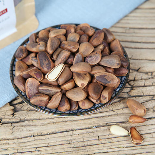 『长白山红松子』野生松子，自然开口无添加，果仁白嫩醇香 商品图1