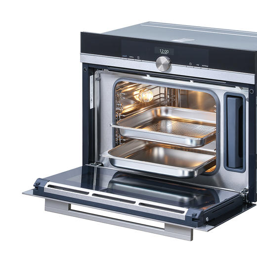 西门子siemenscd634gbs3w38l嵌入式紧凑型原装进口电蒸箱蒸汽炉黑色