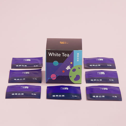 大家系列丨 2019年 宇宙 白毫银针 60g（5g*12片） 商品图7