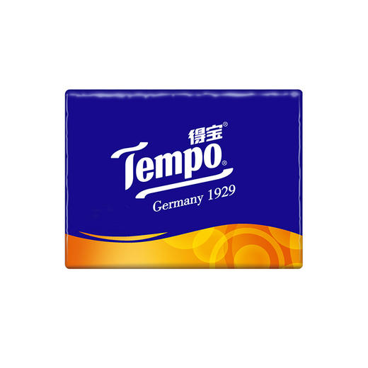 得宝（Tempo） 手帕纸苹果木味4层24包 纸巾小包便携装手帕纸餐巾纸 商品图4