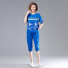 MQ-FY004夏新款宽松大码时尚洋气运动服两件套YY 商品缩略图2