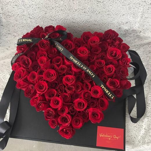 《陪伴》. 超大红玫瑰透视魔盒 商品图2