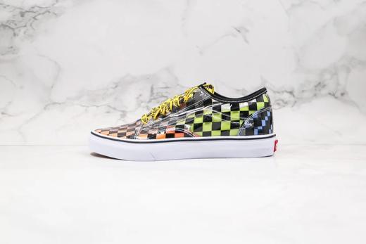 万斯Vans 透明 棋盘格子 双层 橙黄绿色 Old Skool   🌵Size ：35--44 商品图0