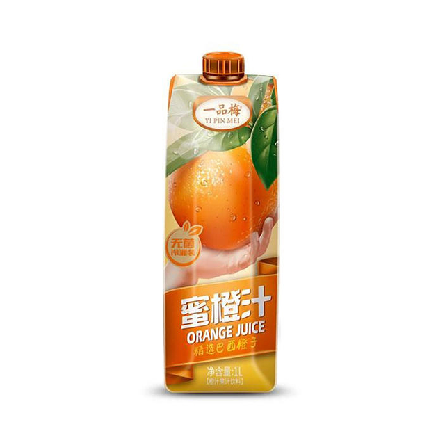 蜜橙汁 1L瓶装休闲饮料品