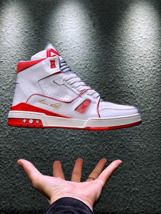 Louis Vuitton LV路易威登 新款高帮运动靴 棕色 白红 黑白 码数：38-44 商品图1