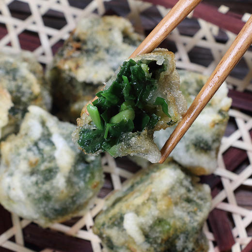 无米果内包韭菜馅