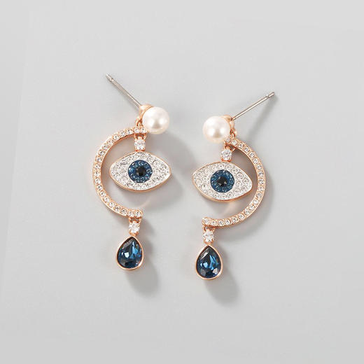 Swarovski 施华洛世奇 正品耳钉女恶魔之眼珍珠耳环耳饰 5425860 商品图1