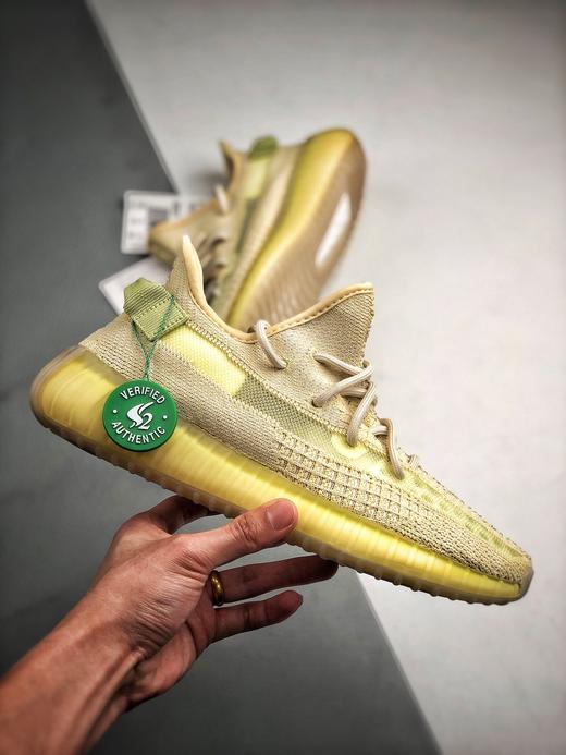 男女鞋 yeezy 350v2 "flax" 亚麻黄 亚洲限定跑鞋 350 v2