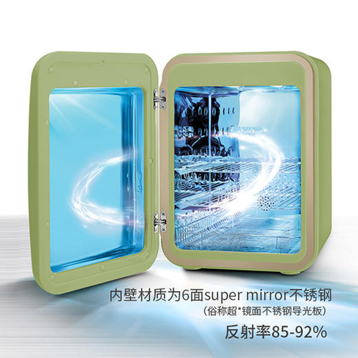 韩国原装进口cuchen酷晨婴儿奶瓶消毒器带烘干二合一紫外线消毒柜 商品图3