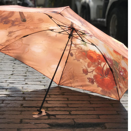 YOPOTA/优品堂“花香弄影”超轻防紫外线遮阳“羽毛”伞 商品图3