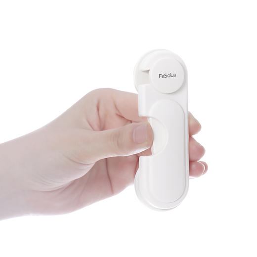 FASOLA儿童安全锁防护抽屉锁婴儿防夹手多功能宝宝防开冰箱柜子柜门锁扣 商品图3