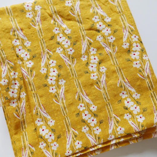 HUGOJIRO薄款长围巾插画小水仙 商品图1