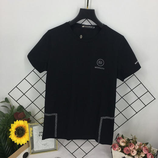 ★富贵鸟男士丝光棉印花T恤 商品图2