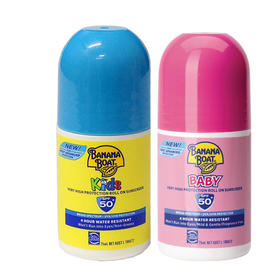 现货~香蕉船SPF50儿童防晒滚珠75ml，广东发货